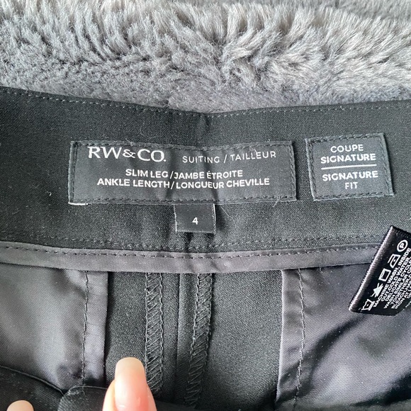 RW&CO ankle length dress pants - Picture 2 of 3